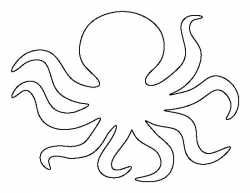 Octopus black and white octopus clipart outline clipartfox 3 ...