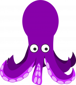 Clipart - Cartoon Octopus 2
