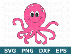 Octopus SVG / Octopus Clipart / Octopus Clip Art / Octopus Vector / Octopus  PNG / Ocean SVG / Svg Files for Crcut / Files for Silhouette