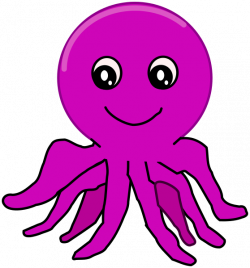 octopus simple purple - /cartoon/animals/octopus ...