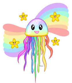 Rainbow Jelly by Piucca on DeviantArt
