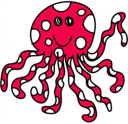 Rainbow Octopus Clip Art {FREEBIE}