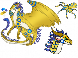 Blue-Ringed Octopus Based Reefwing by xXShadowFang99Xx on DeviantArt