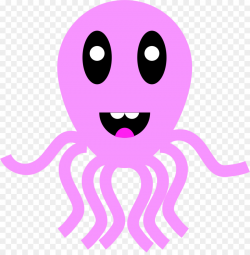 Octopus Smiley Clip art - clipart octopus png download ...