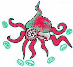 I'm Making a Squid Enemy for Steem Cannon!