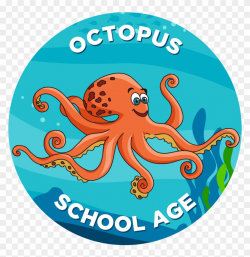 Octopus Clipart Student - Octopus Swimming Clipart, HD Png ...