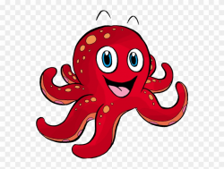 Adult Lessons - Octopus Swimming Clipart - Png Download ...