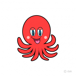 Octopus Cartoon Free Picture｜Illustoon