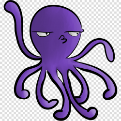 Octopus Cartoon clipart - Octopus, Youtube, Purple ...