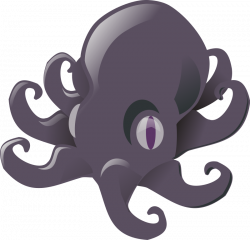 Free Giant Octopus Monster Clip Art | Octopus Ink & Art | Pinterest ...