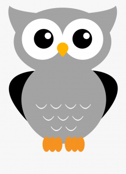 Giggle And Print Owl Clipart Owl, Animal - Gray Owl Clipart ...