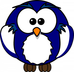 Blue Owl Clip Art at Clker.com - vector clip art online, royalty ...
