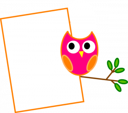 Orange Owl 2 Clip Art at Clker.com - vector clip art online, royalty ...
