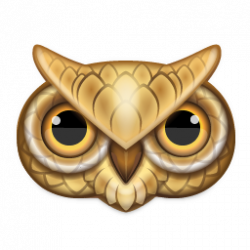 Owl Face Icon, PNG ClipArt Image | IconBug.com