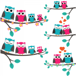 Free Owl Family Cliparts, Download Free Clip Art, Free Clip ...