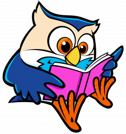 Owl Reading Book Clipart | Free download best Owl Reading Book ...