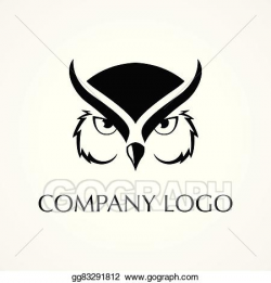 Vector Clipart - Owl logo. Vector Illustration gg83291812 ...
