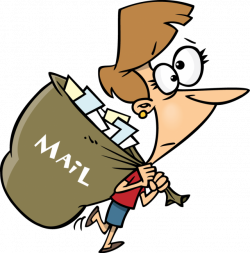 Mail Boy Mascot