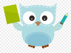Pencil Clipart Owl - Owl Writing Clip Art - Png Download ...