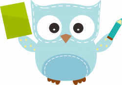 28+ Collection of Owl With Pencil Clipart | High quality, free ...