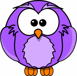 Purple Owl Cartoon Good Clip Art at Clker.com - vector clip art ...