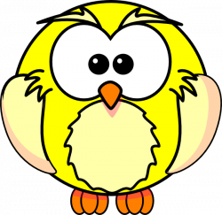 Yellow Owl Clip Art at Clker.com - vector clip art online, royalty ...