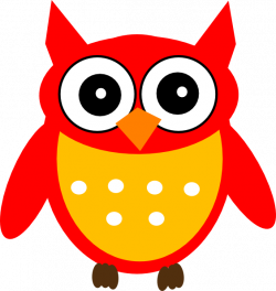 Red Owl Clip Art at Clker.com - vector clip art online, royalty free ...