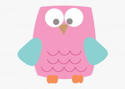 Owl Drawing Jpeg, Pink Square Owl Clipart Png - Shapes Cute ...