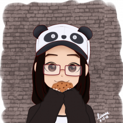 Cookie-Eating-Panda-Girl by Ljanne on DeviantArt