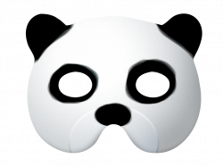 28+ Collection of Panda Mask Drawing | High quality, free cliparts ...