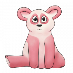 Pink Panda by Barabi on DeviantArt