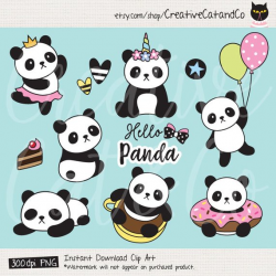 Panda Clipart Panda Clip Art Cute Panda Clipart Panda ...