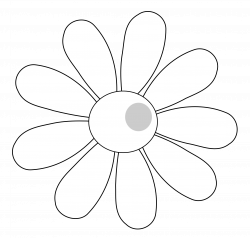 Flower Clipart Images Black And White | Free download best Flower ...