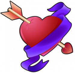 ClipArtFort: Holidays » Valentines » Pierced heart 2