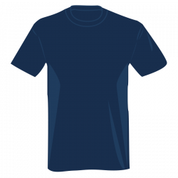 Dark Blue clipart t shirt - Pencil and in color dark blue clipart t ...
