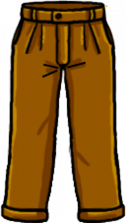 Brown Pants Clipart