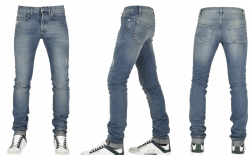 Jeans Ten | Isolated Stock Photo by noBACKS.com