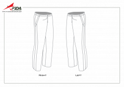 28+ Collection of Pants Drawing Template | High quality, free ...