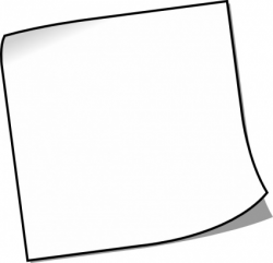 Blank Paper Cliparts - Cliparts Zone