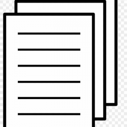 Paper Document Clip Art – Paper Clipart Black And White ...