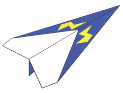 Paper Airplane Flying | Clipart Panda - Free Clipart Images