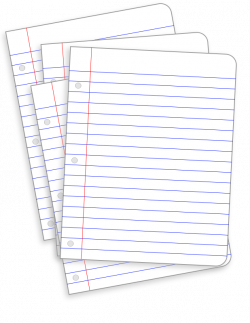 Notebook Paper Clipart (63+)