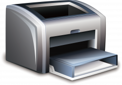 Paper Printer Laser printing Toner Clip art - Cartoon printer 2252 ...