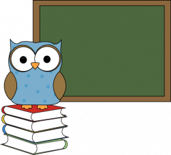images of owls clipart | Polka Dot Owl with Chalkboard Clip Art ...