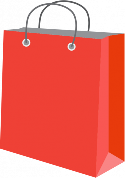 Clipart - Red Paper Bag