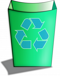 Recycling bin Rubbish Bins & Waste Paper Baskets Green bin Clip art ...