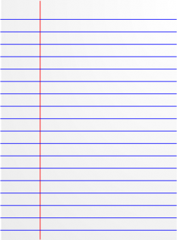 Lined Paper Clip Art at Clker.com - vector clip art online ...