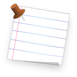 File:Ruled paper note with pin.svg - Wikimedia Commons