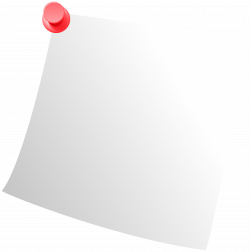 Sticky Note White PNG Clip Art - Best WEB Clipart