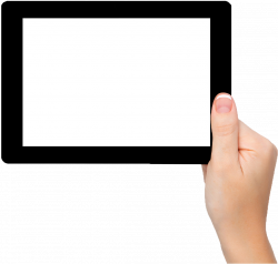 Tablet In Hand PNG Image - PurePNG | Free transparent CC0 PNG Image ...